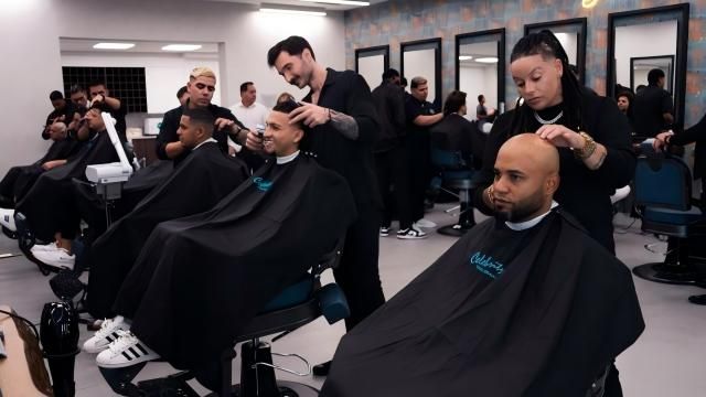 Celebrity Barber School